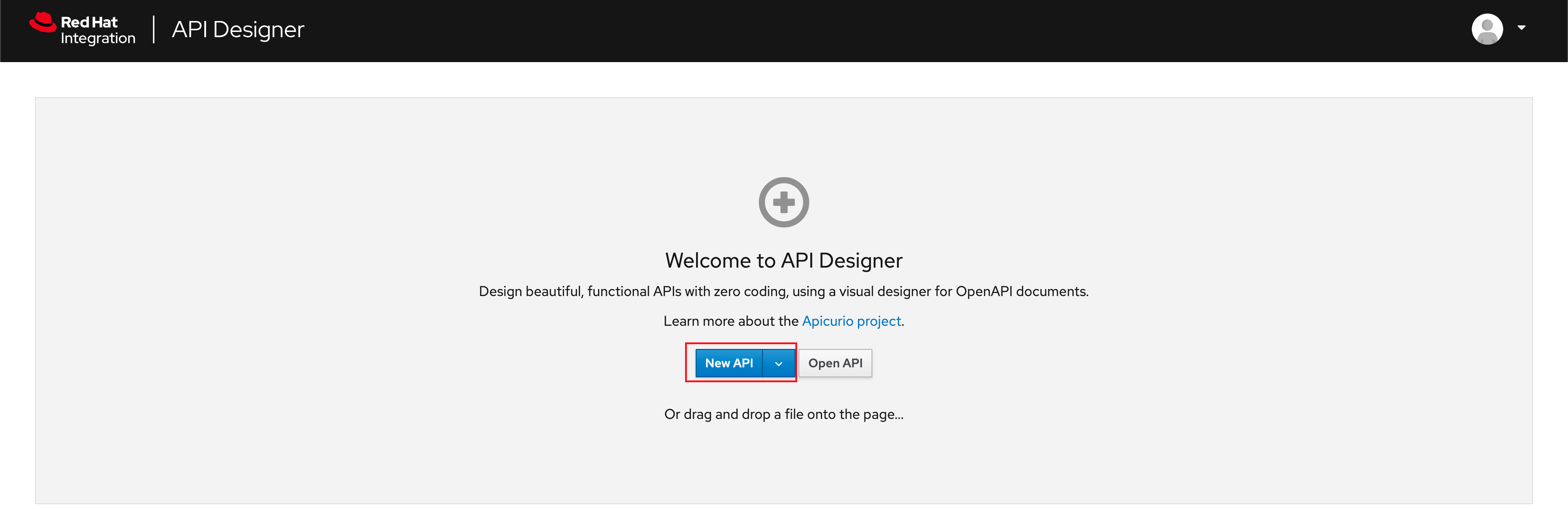 api designer import url