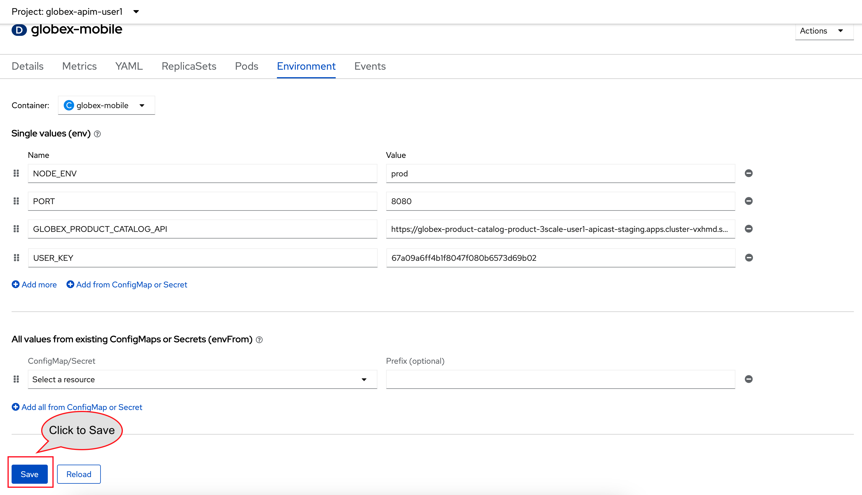 apim mobile env complete