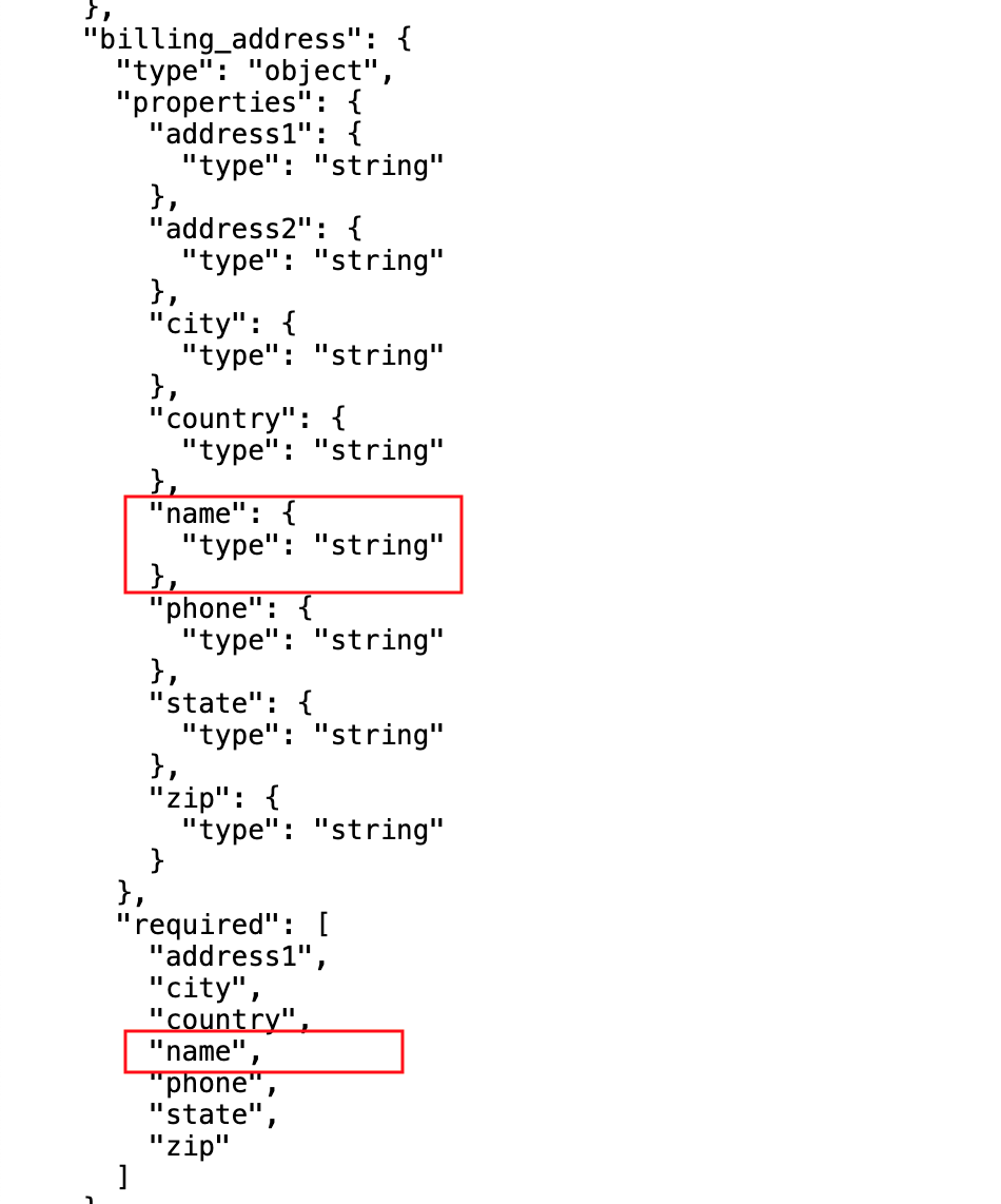 json schema v200